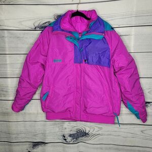 Columbia vintage 90s 3-in-one Reversible Ski Jacket Criterion large